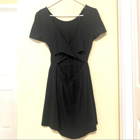 VOLCOM black ANIMAL HOUR mini DRESS size S - Picture 8 of 10